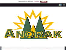 Tablet Screenshot of anorak.nu